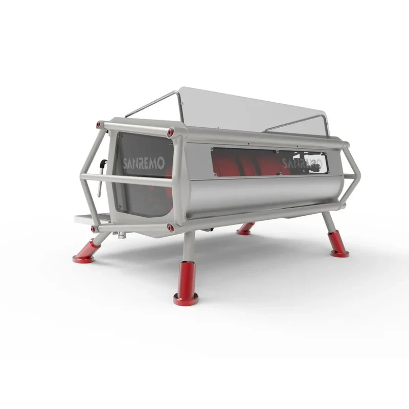 Sanremo Café Racer: Naked Espresso Machine 2/3 Group - Advanced Stainless Steel Boiler
