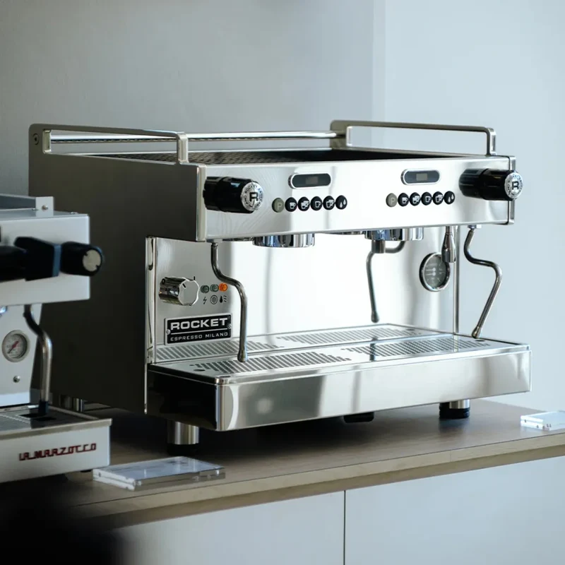 Rocket Boxer Evo Commercial Coffee Machine - Thermosiphon Heat Exchanger - Automatic