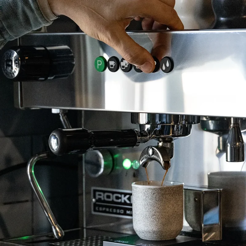 Rocket Boxer Evo Commercial Coffee Machine - Thermosiphon Heat Exchanger - Automatic