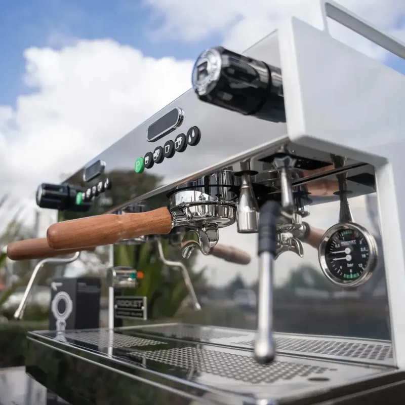 Rocket Boxer Evo Commercial Coffee Machine - Thermosiphon Heat Exchanger - Automatic