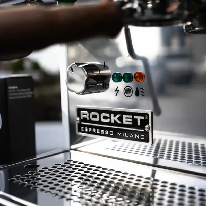 Rocket Boxer Evo Commercial Coffee Machine - Thermosiphon Heat Exchanger - Automatic