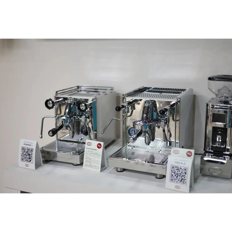 Quick Mill Rubino Plus Espresso Machine - HX Boiler Technology and PID Control