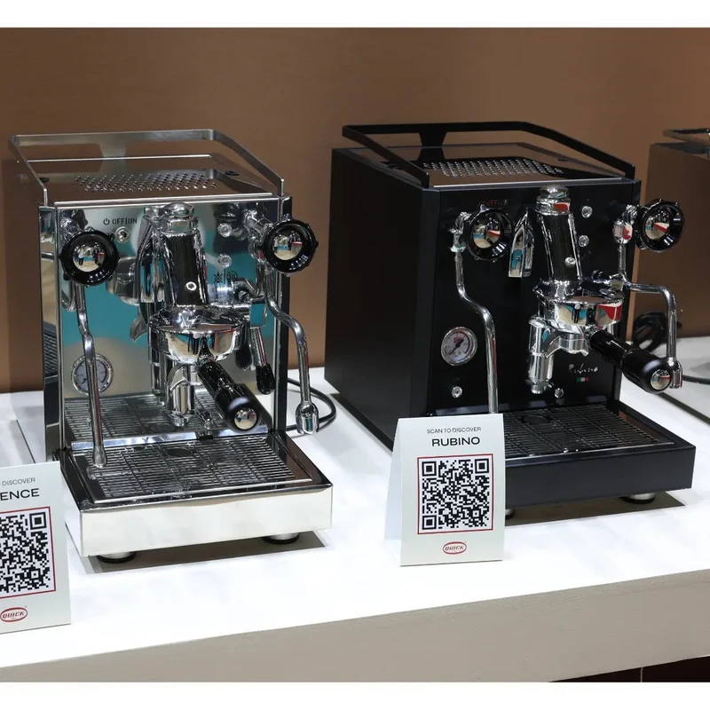 Quick Mill Rubino Espresso Machine - HX Boiler Technology