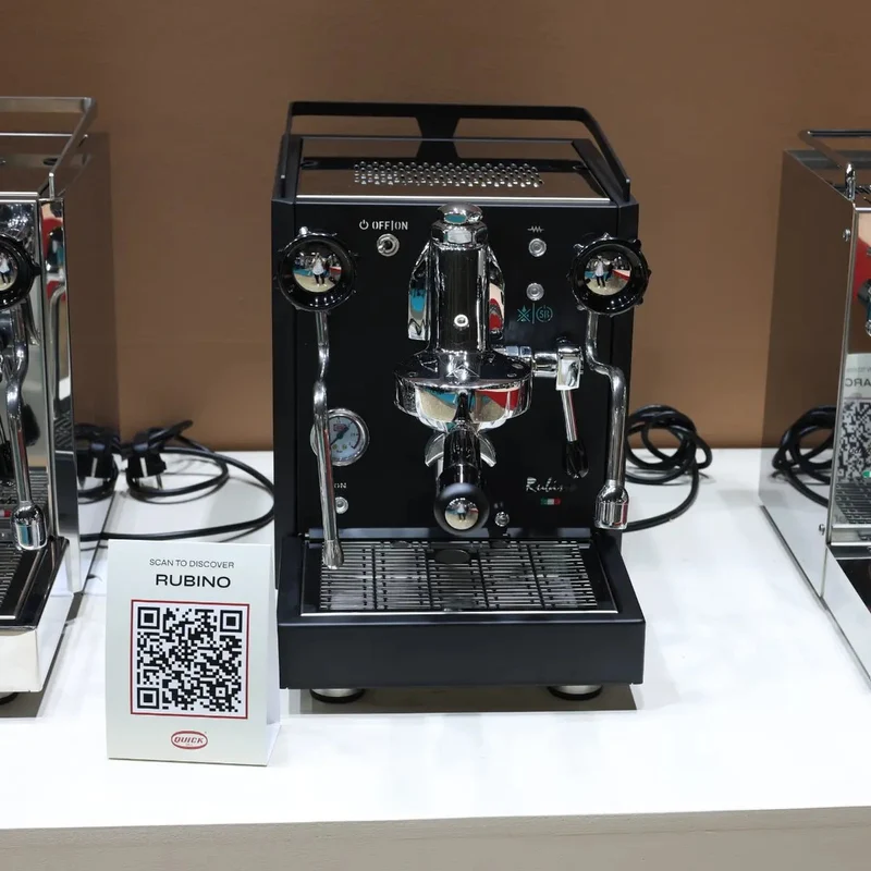 Quick Mill Rubino Espresso Machine - HX Boiler Technology