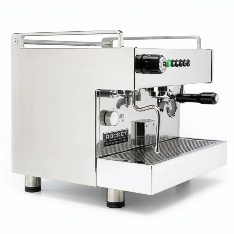 Rocket Boxer Tank Commercial Coffee Machine - Semi Compact Heat Exchanger - Automatic