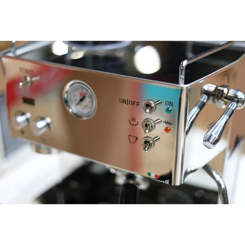 Quick Mill Pegaso Espresso Machine + Integrated Coffee Grinder & Flow Control