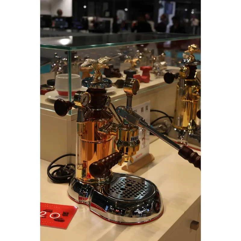 La Pavoni Esperto Edotto Espresso Machine - Manual Lever Operation +1.6L Boiler