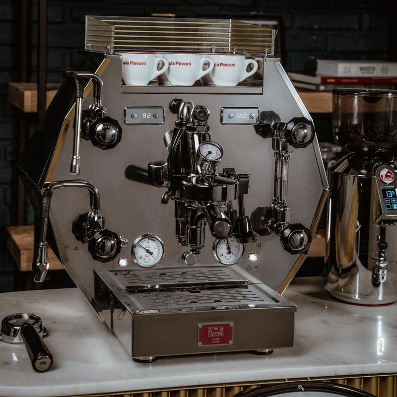 La Pavoni Diamantina Semi Professional Coffee Machine - Dual Boiler