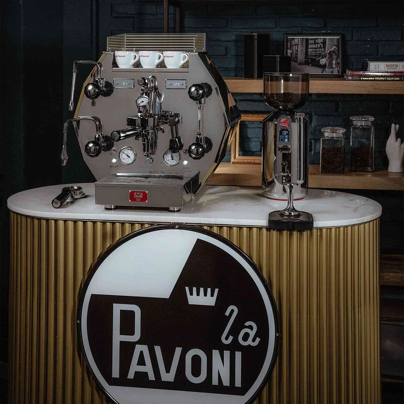 La Pavoni Diamantina Semi Professional Coffee Machine - Dual Boiler