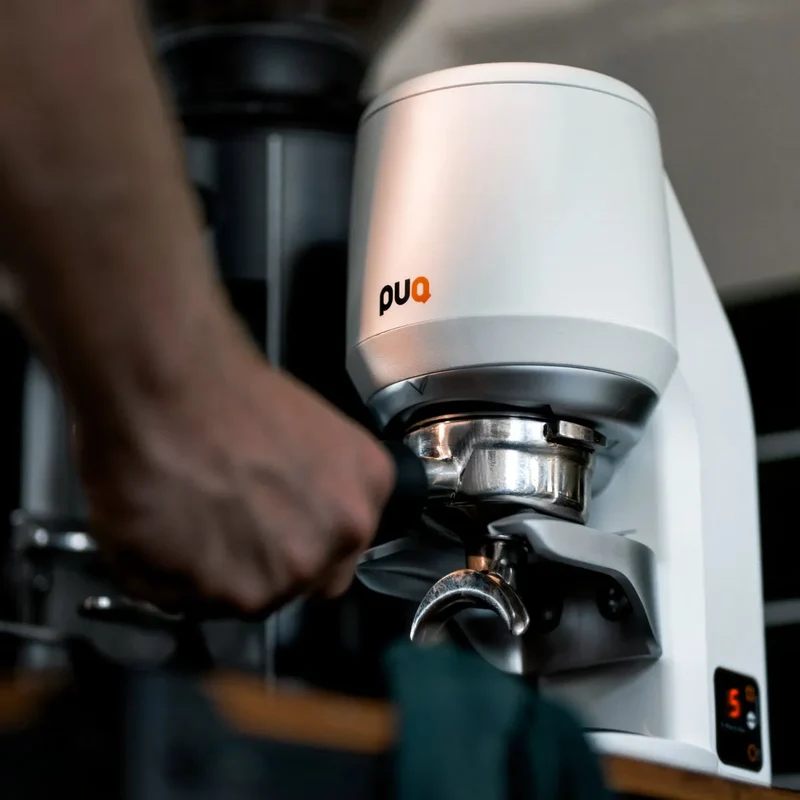 PUQPRESS Gen 5 Mini Automatic Coffee Tamper (125x150x220)