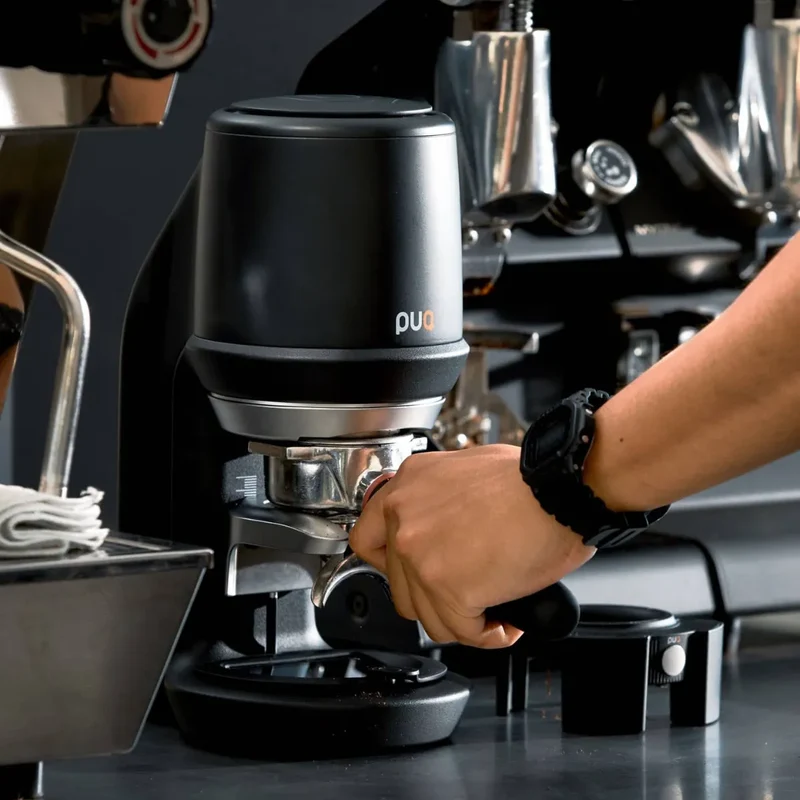 PUQPRESS Gen 5 Mini Automatic Coffee Tamper (125x150x220)