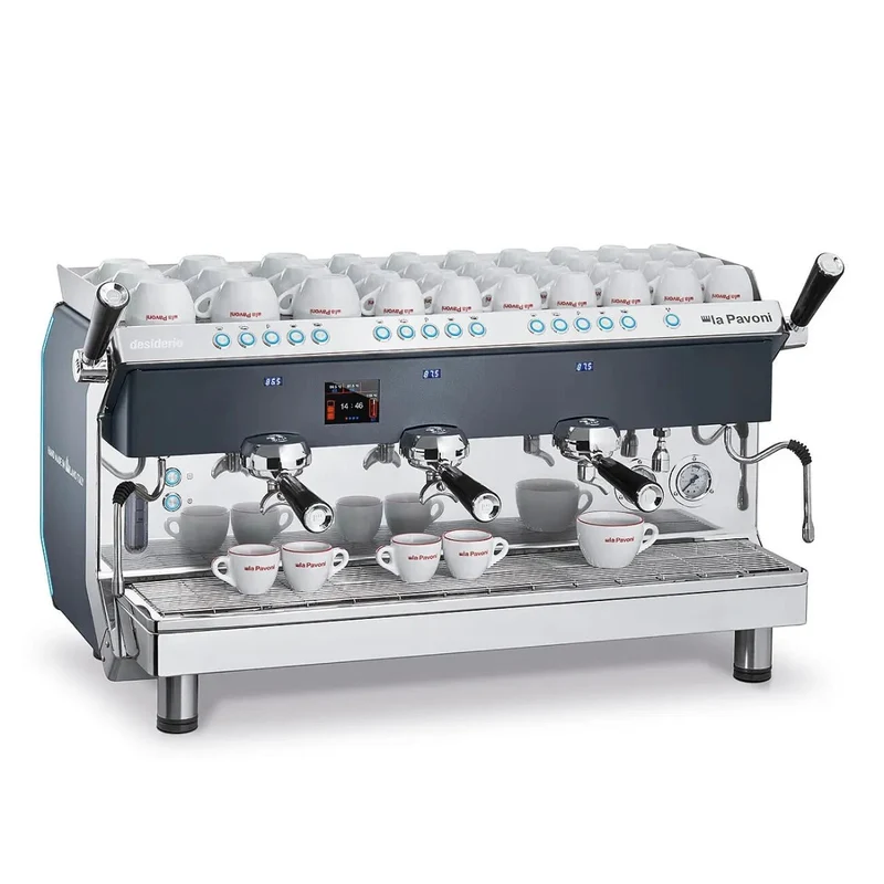 La Pavoni Desiderio 2/3 Group Volumetric Espresso Machine