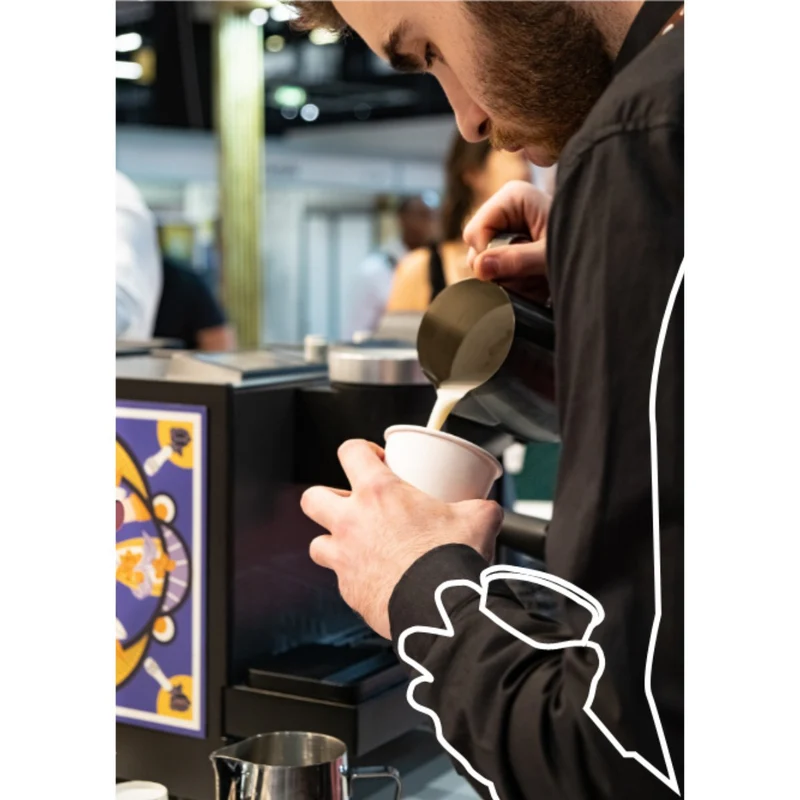Heylo Induction Based 2 Group Espresso machine - Modular Design from Milk & Coffee Units