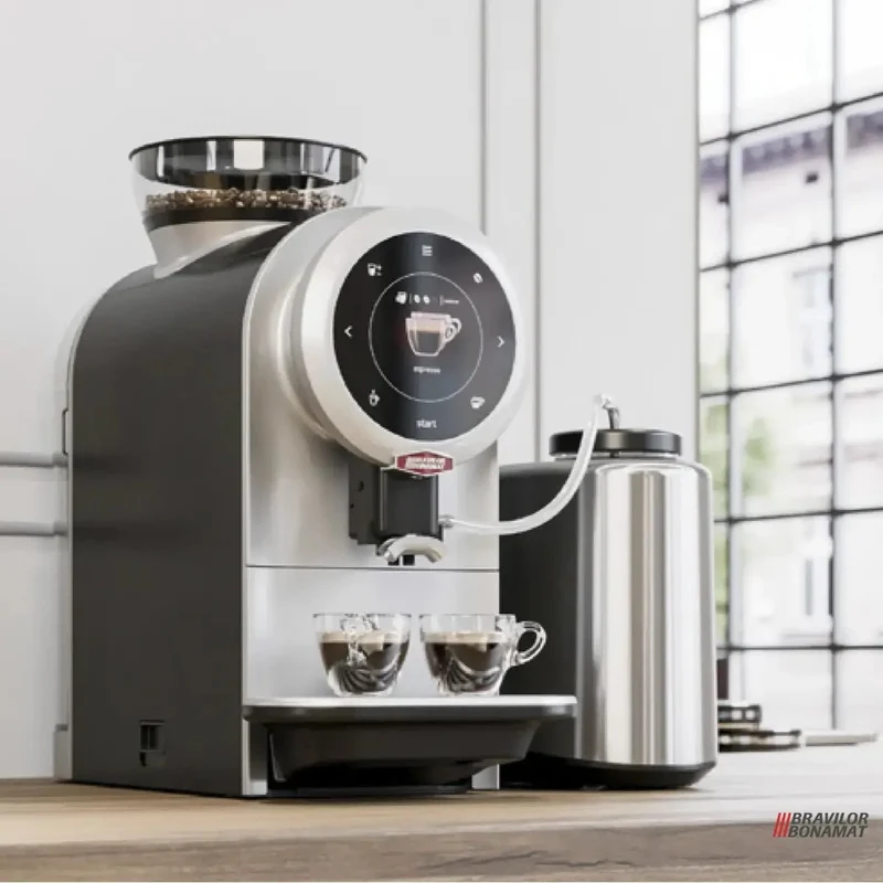 Bravilor SPRSO Bean to Cup Espresso Machine + Milk Cooler