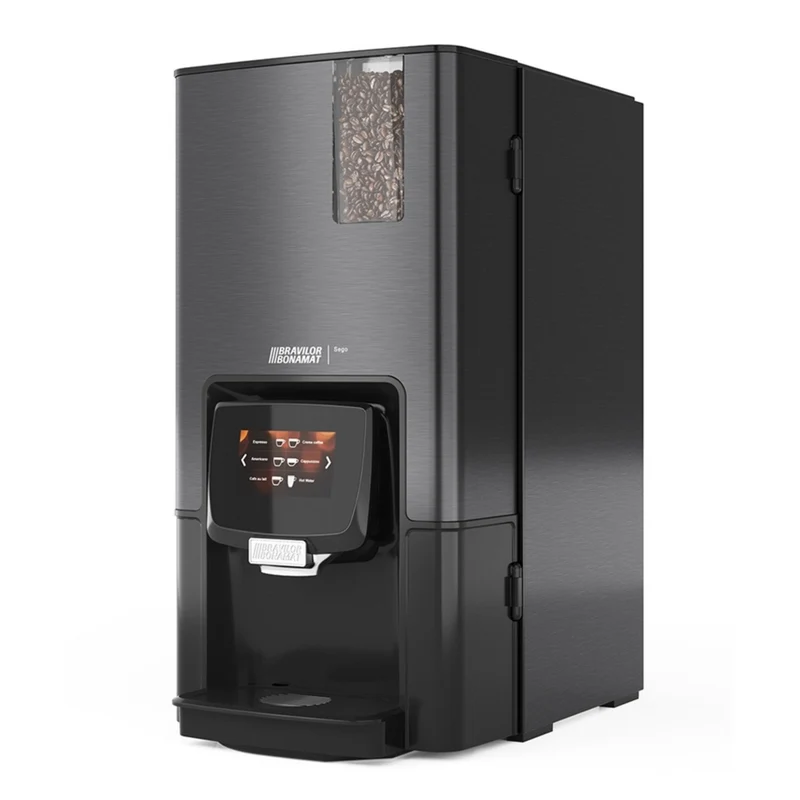 Bravilor Sego 12 Bean to Cup Coffee & Espresso Machine + 2 x Instant Canisters