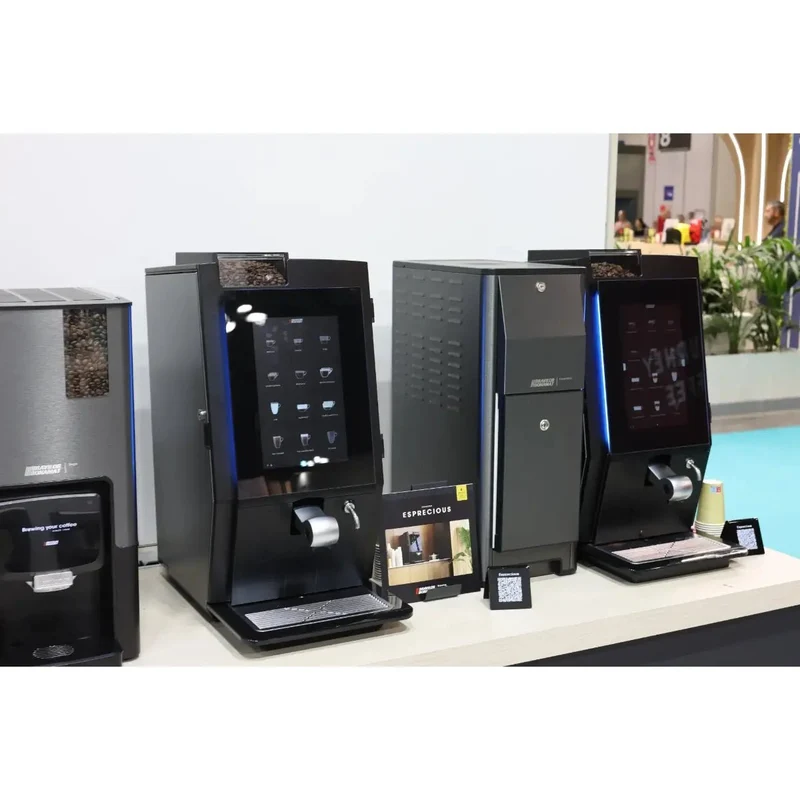 Bravilor Esprecious 11L Fresh Milk, Bean to Cup Coffee & Espresso Machine + Instant Canister