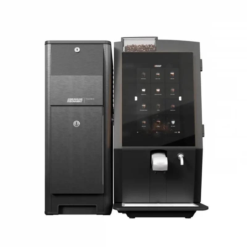 Bravilor Esprecious 21L Fresh Milk, Bean to Cup Coffee Machine + Instant Canister & Grinder