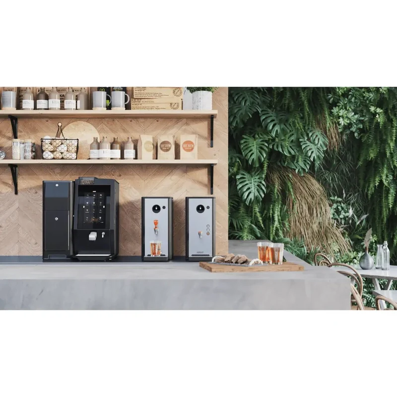 Bravilor Esprecious 21L Fresh Milk, Bean to Cup Coffee Machine + Instant Canister & Grinder
