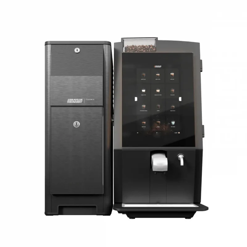Bravilor Esprecious 11L Fresh Milk, Bean to Cup Coffee & Espresso Machine + Instant Canister