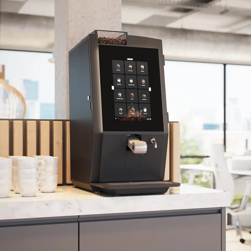 Bravilor Esprecious 11L Fresh Milk, Bean to Cup Coffee & Espresso Machine + Instant Canister