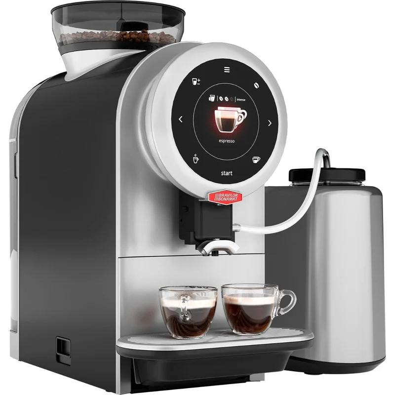 Bravilor SPRSO Bean to Cup Espresso Machine + Milk Cooler