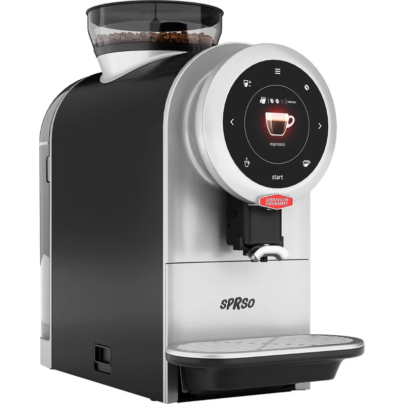 Bravilor SPRSO Bean to Cup Espresso Machine + Milk Cooler
