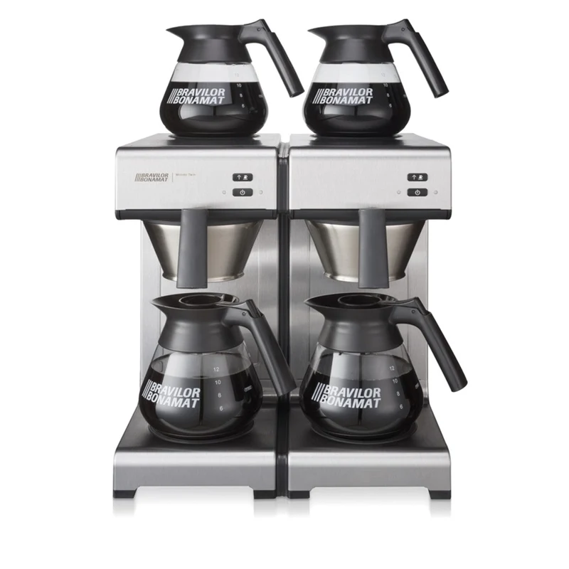 Bravilor Mondo Twin Quick Filtering Machine + 4x Decanters