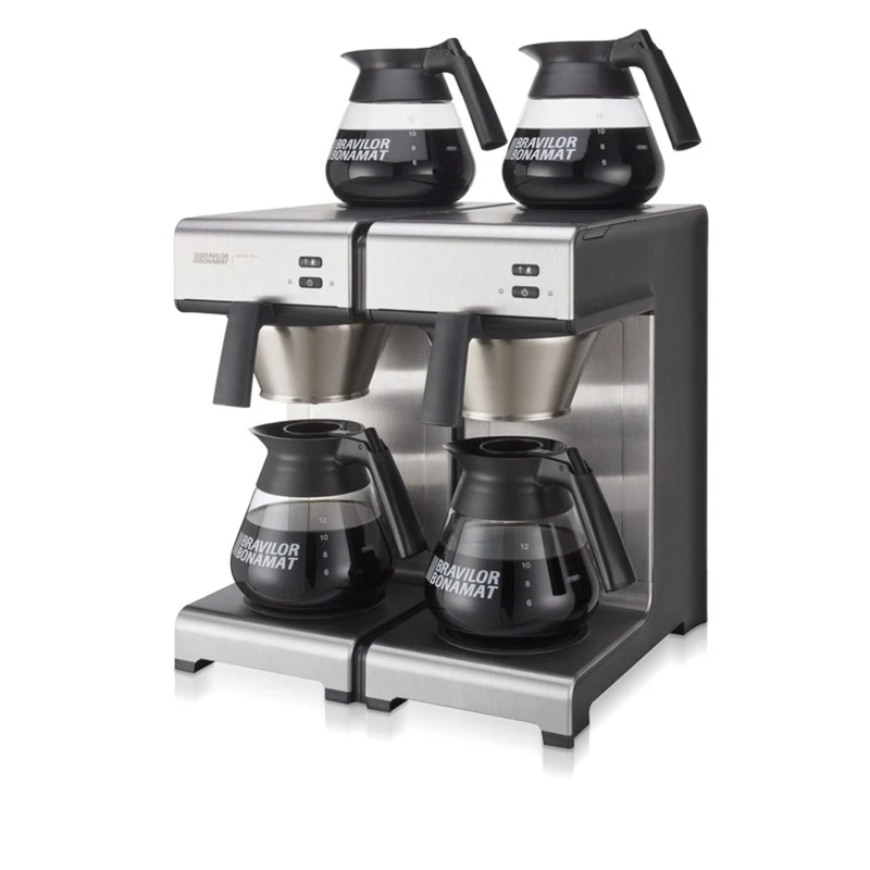 Bravilor Mondo Twin Quick Filtering Machine + 4x Decanters