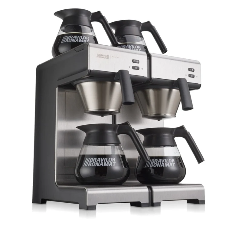 Bravilor Mondo Twin Quick Filtering Machine + 4x Decanters