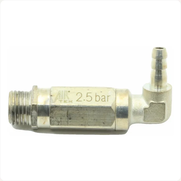 Profitec/ECM - Safety valve 2.5 bar with drain - right angle 1/4