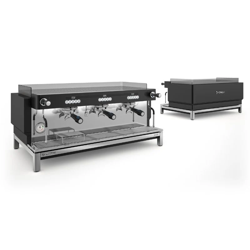 CREM EX3 3 Group Display Espresso Machine - PID & Takeaway Version + 17.5 Litres Boiler