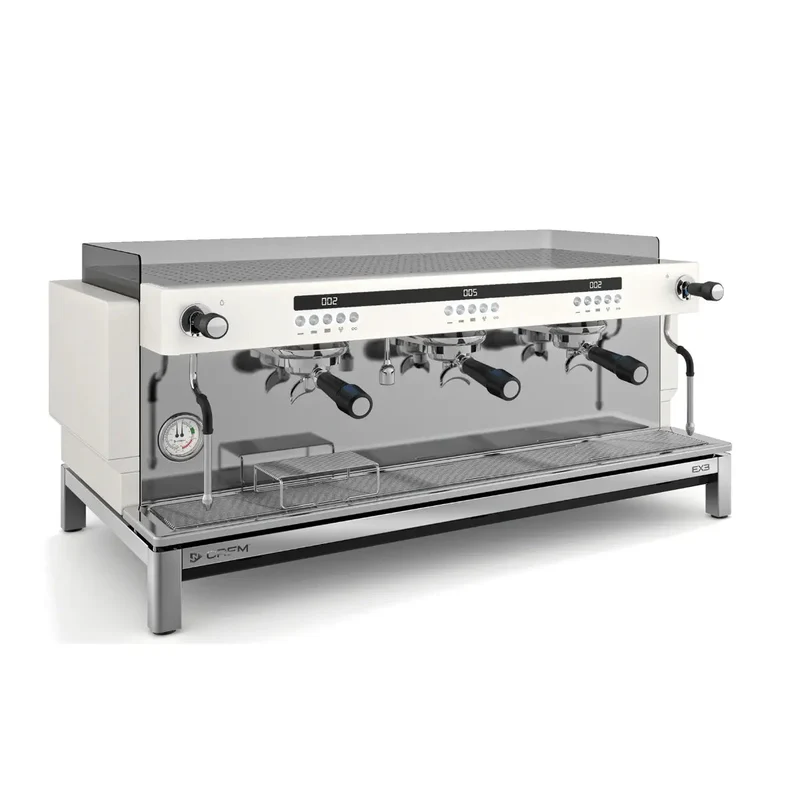 CREM EX3 3 Group Display Espresso Machine - PID & Takeaway Version + 17.5 Litres Boiler