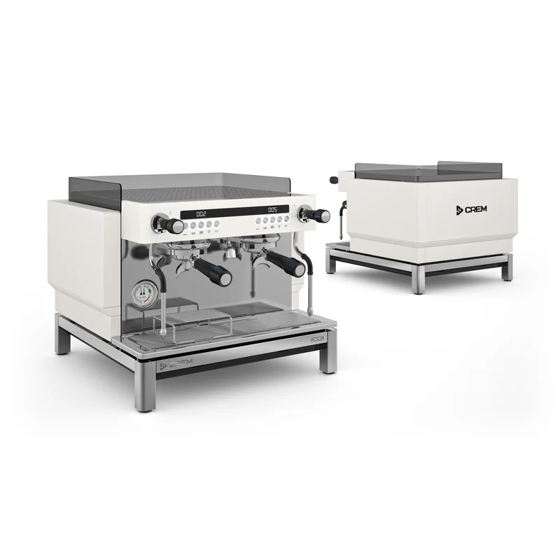 CREM EX3 2 Group Compact Mini Espresso Machine - 6 Litres