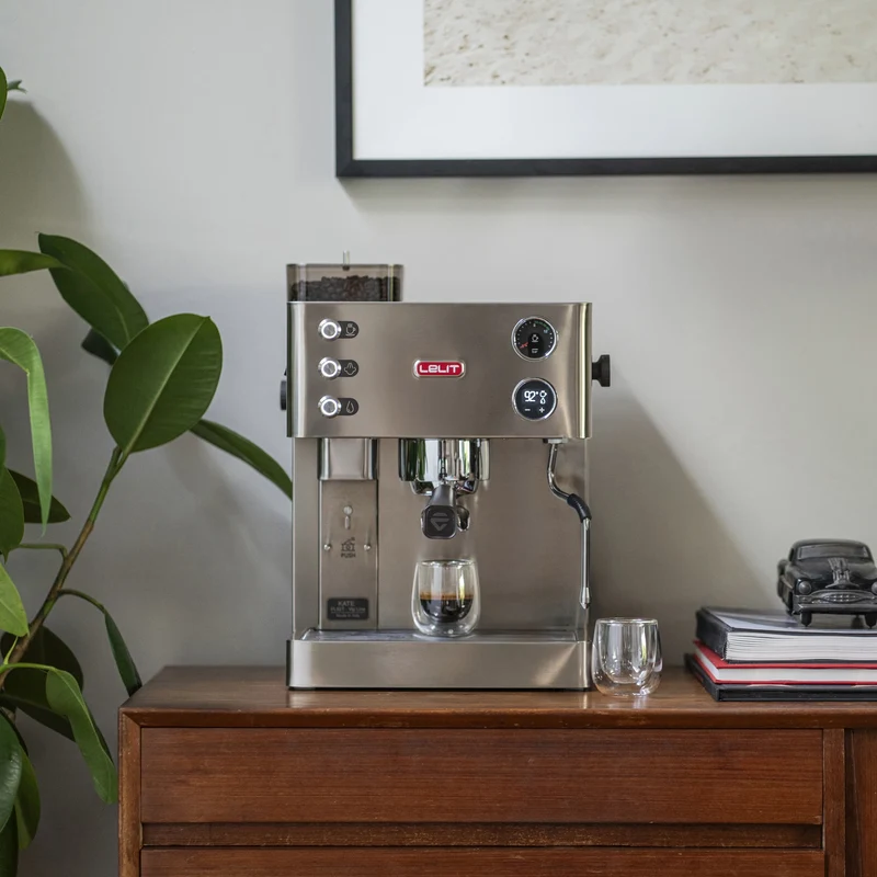 Lelit - Kate PL82T - Espresso Machine & Grinder with LCC