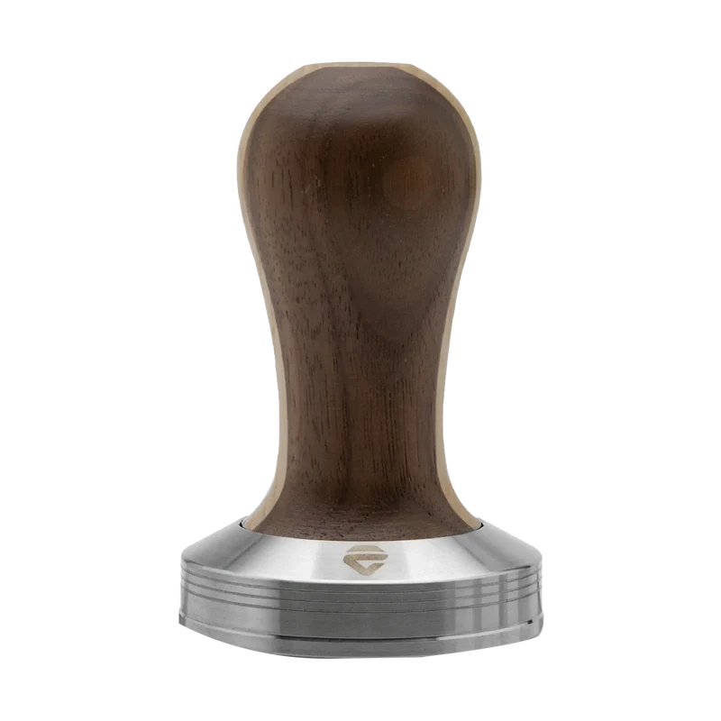 Lelit Alu/Zweifarbiges Holz/Rotes Holz Tamper 57mm - Kaffeewelt