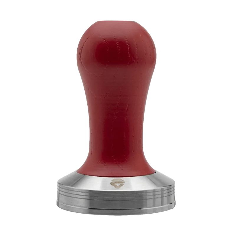 Lelit Alu/Zweifarbiges Holz/Rotes Holz Tamper 58mm - Kaffeewelt