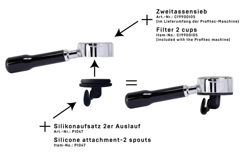 Profitec - Bottomless Portafilter - PR5805