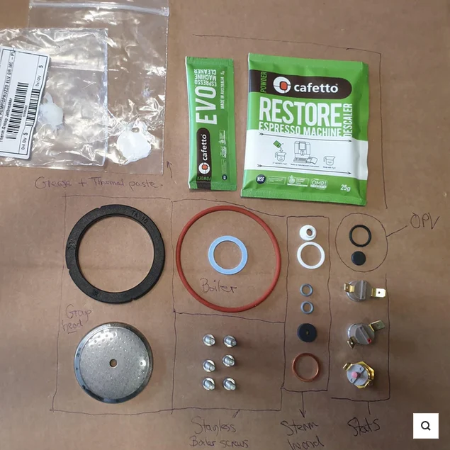Rancilio - Silvia Refurbishment Kit - All Models