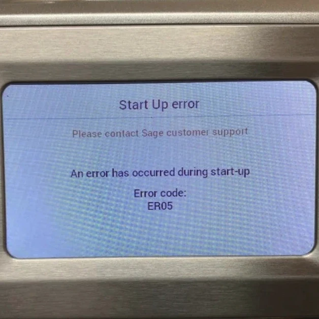 Sage/Breville - Error ER05 Sage Problem