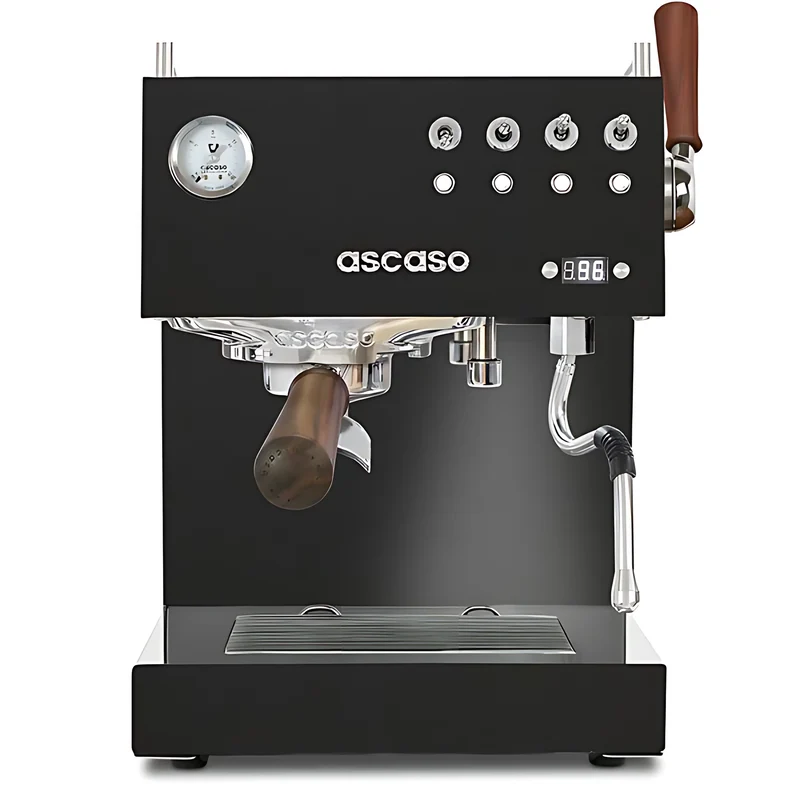 Ascaso Steel DUO Plus schwarz mit Eureka Specialita Smart