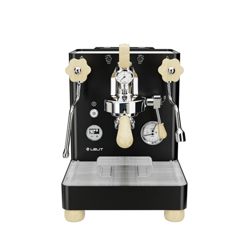 Lelit Bianca V3 Schwarz Bundle mit Mahlkönig X64 Single Dose