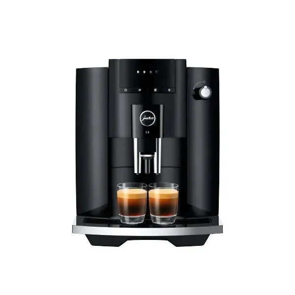 JURA E4 (EA) Piano Black Kaffeevollautomat inkl. 5 Jahre Garantie