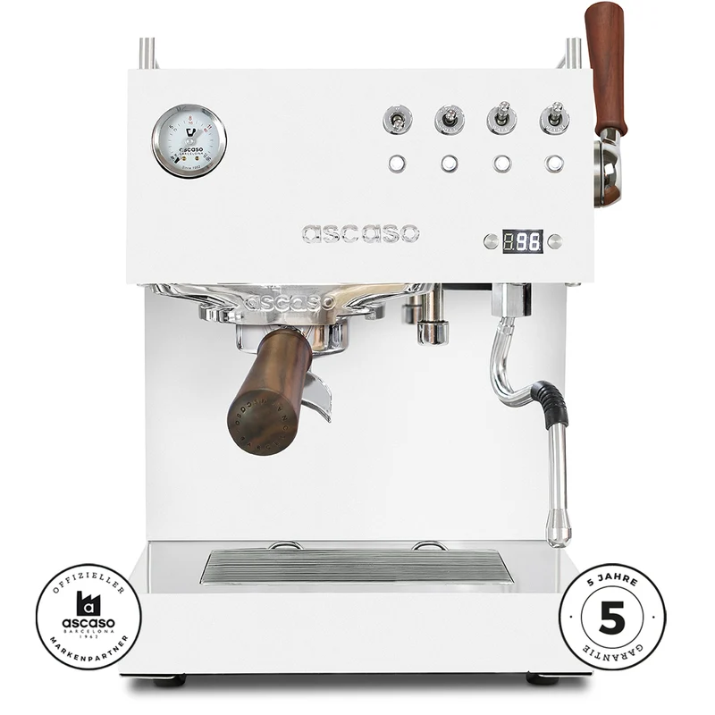 Ascaso Steel DUO Plus | 7 Jahre Garantie inkl. Offset Einstellungen
