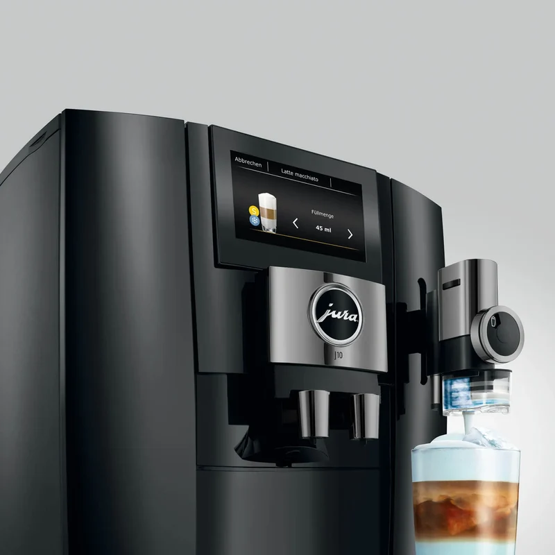 JURA J10 (EA) Piano Black | 7 Jahre Garantie | Kaffeewelt
