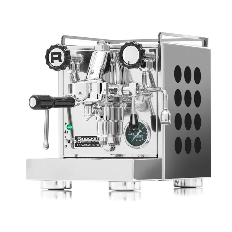 Rocket Appartamento 2.0 Schwarz Bundle mit Eureka Mignon Specialità