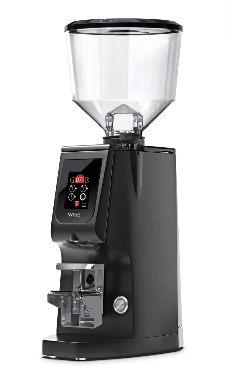 Eureka Atom W 65 Schwarz - Grind by weight