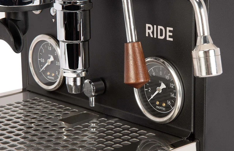 Profitec RIDE Schwarz Espressomaschine Exclusive Line