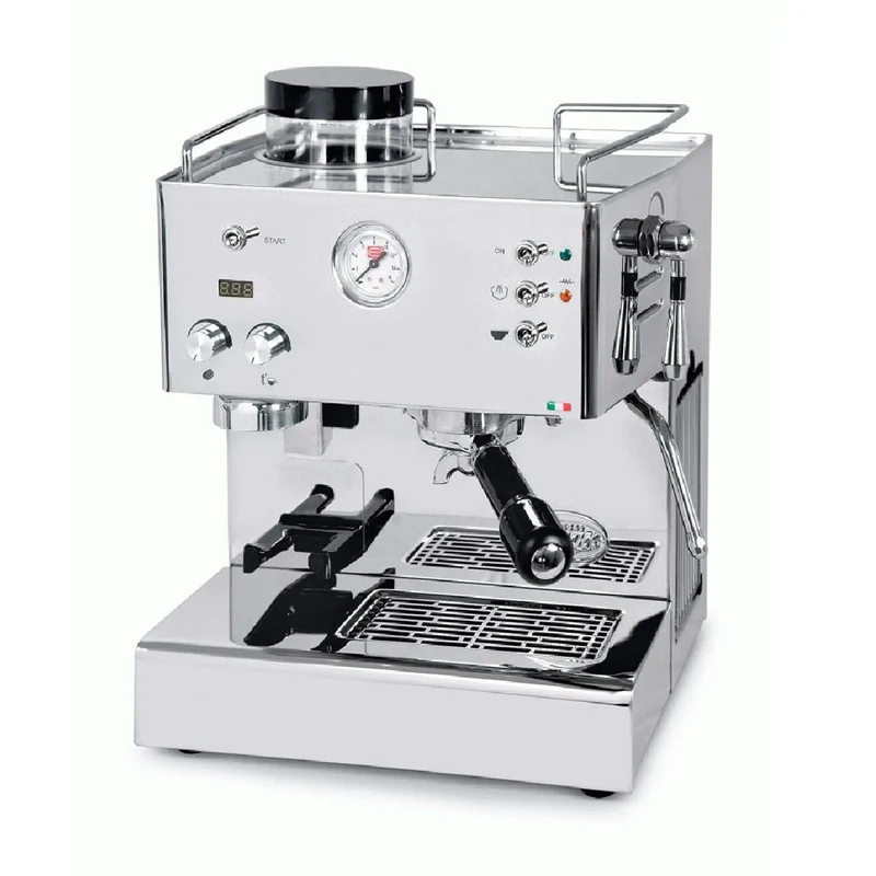 Quick Mill Pegaso PID Flow Control Inox Siebträgermaschine - Kaffeewelt