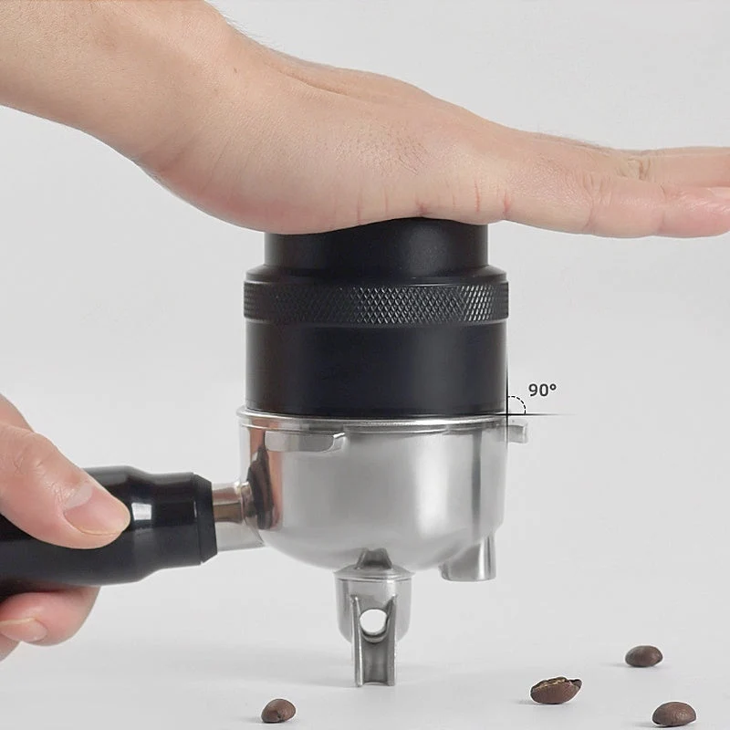 La Barista Tamper mit Druckregulierung und Leveler Funktion 58mm