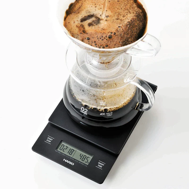 Hario V60 Drip Scale New - Waage mit Timer & Stoppuhr